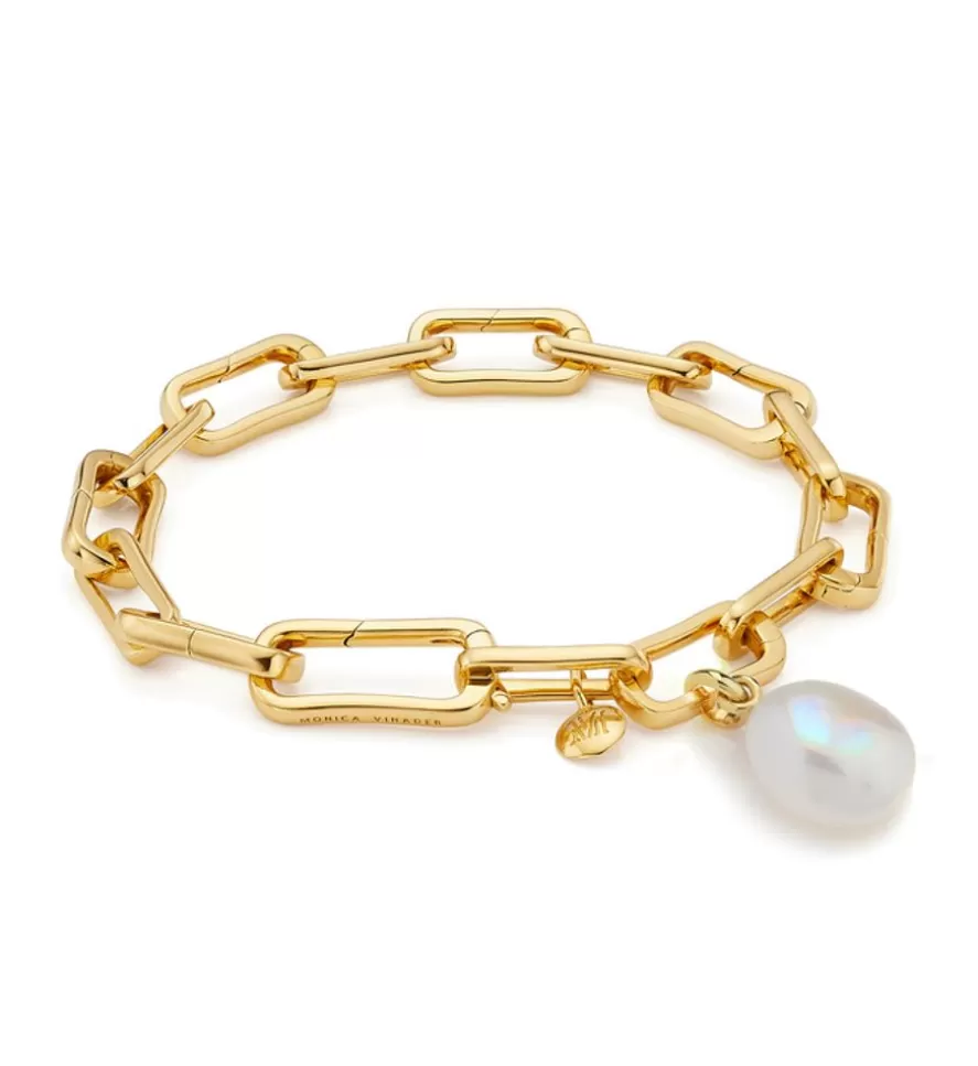 Monica Vinader Charm Bracelets | Alta Capture Pearl Bracelet