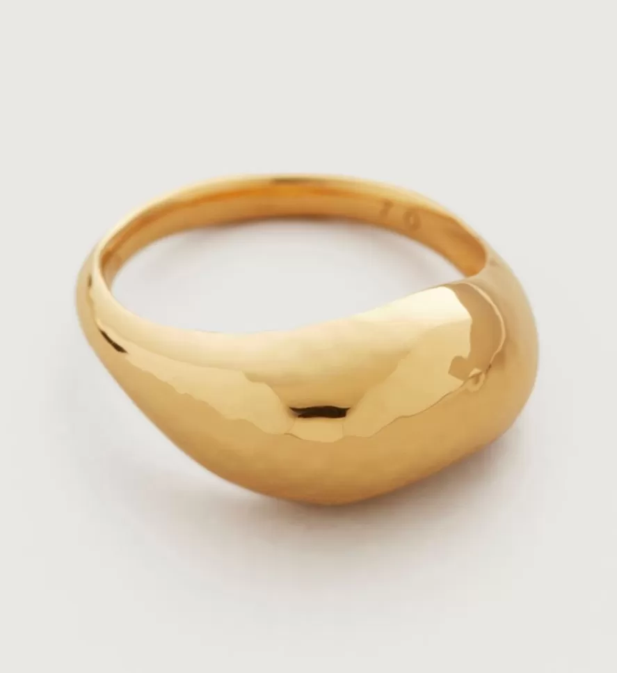 Monica Vinader Chunky Rings | Deia Domed Ring