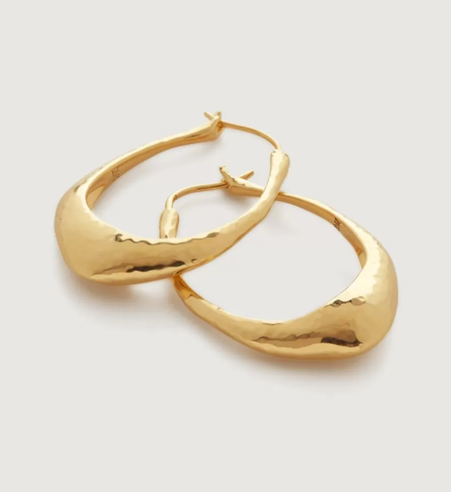 Monica Vinader Hoops | Deia Medium Hoop Earrings