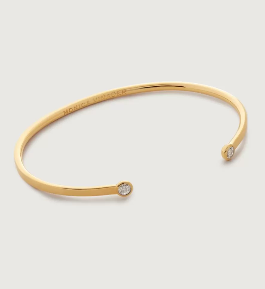 Monica Vinader Bangles & Cuffs | Diamond Essential Cuff