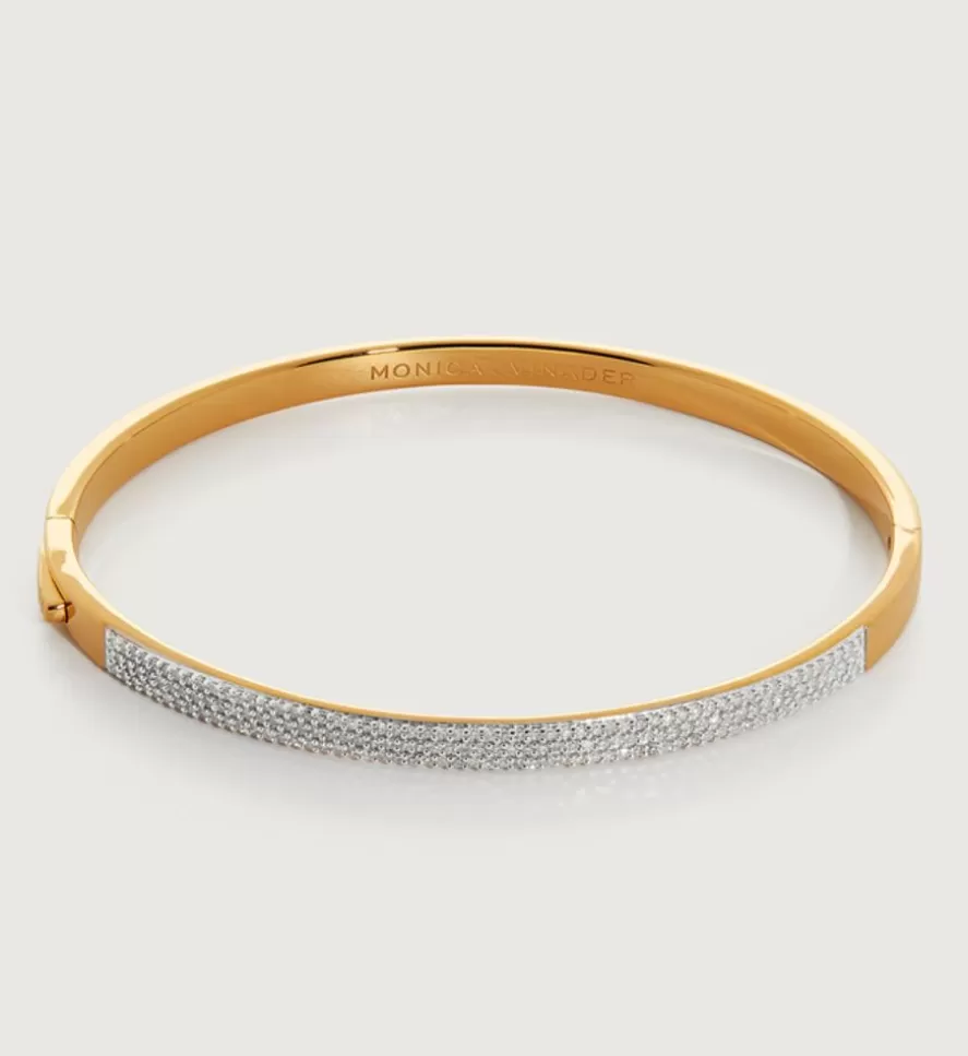 Monica Vinader Bangles & Cuffs | Diamond Pave Essential Bangle