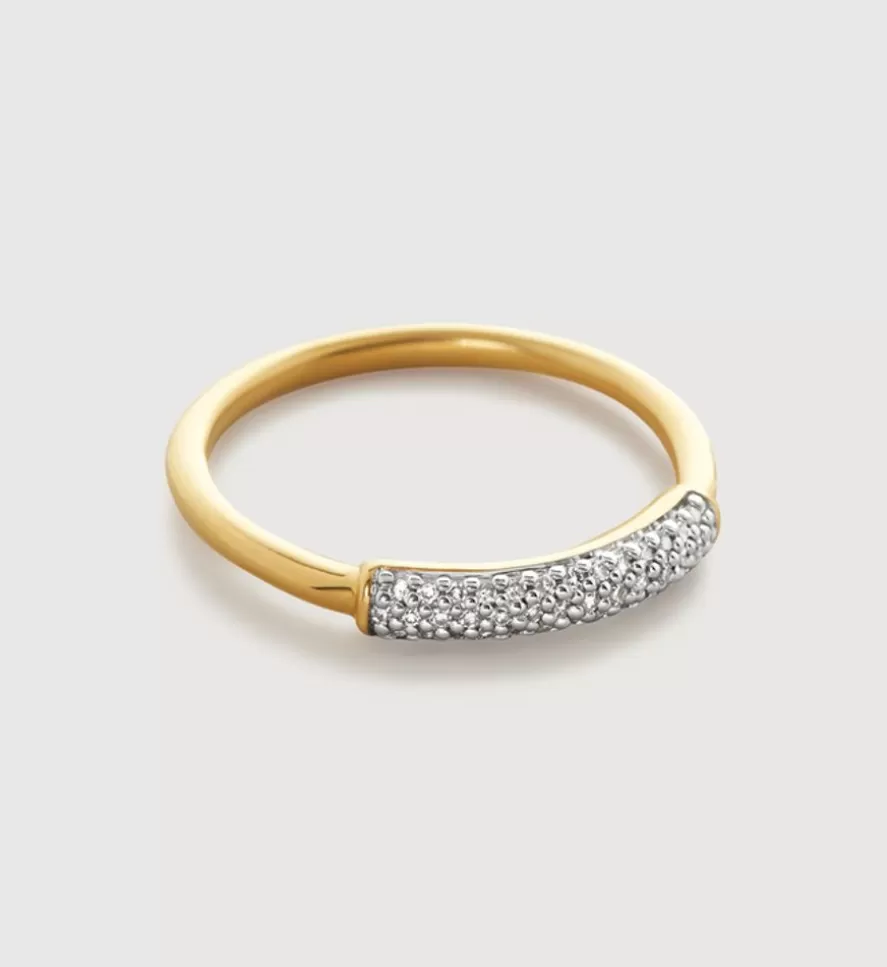 Monica Vinader Stacking Rings | Fiji Bar Stacking Ring