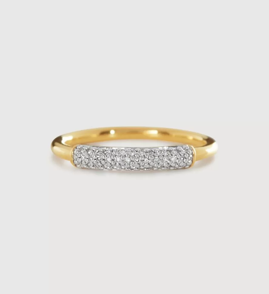 Monica Vinader Stacking Rings | Fiji Bar Stacking Ring