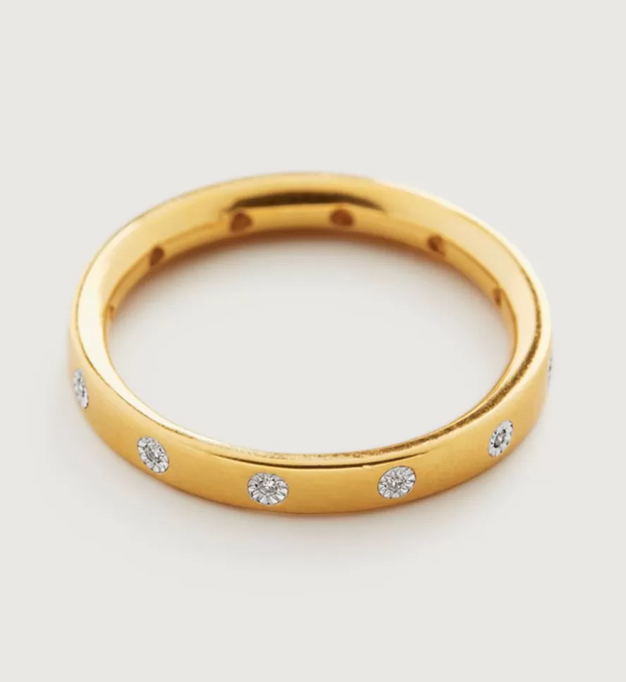 Monica Vinader Dainty Rings | Fiji Gem Diamond Ring