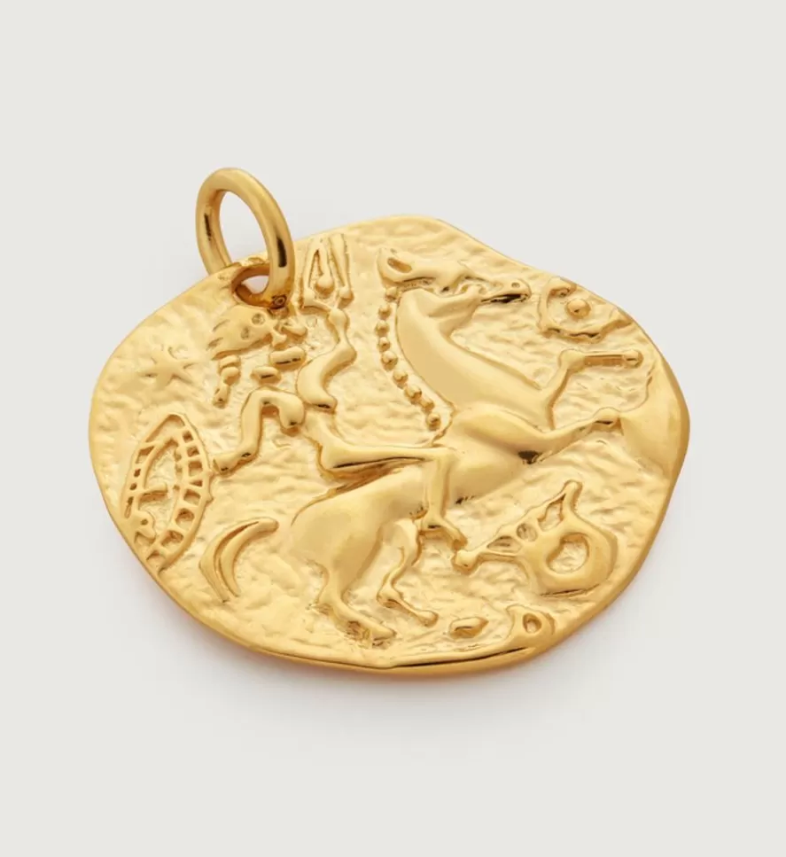 Monica Vinader Pendant Charms | Goddess Coin Pendant Charm