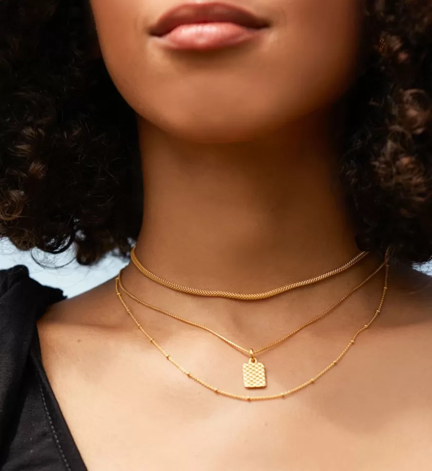 Monica Vinader Layered Necklaces | Heirloom Fine Chain Necklace