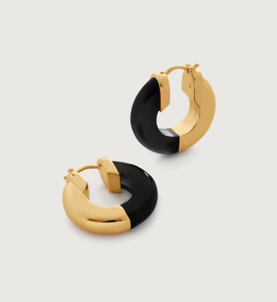 Monica Vinader Hoops | Kate Young Gemstone Small Hoop Earrings