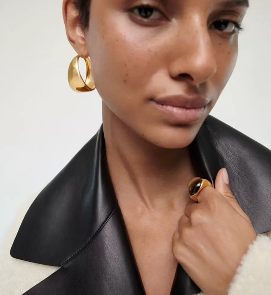 Monica Vinader Hoops | Kate Young Large Hoop Earrings