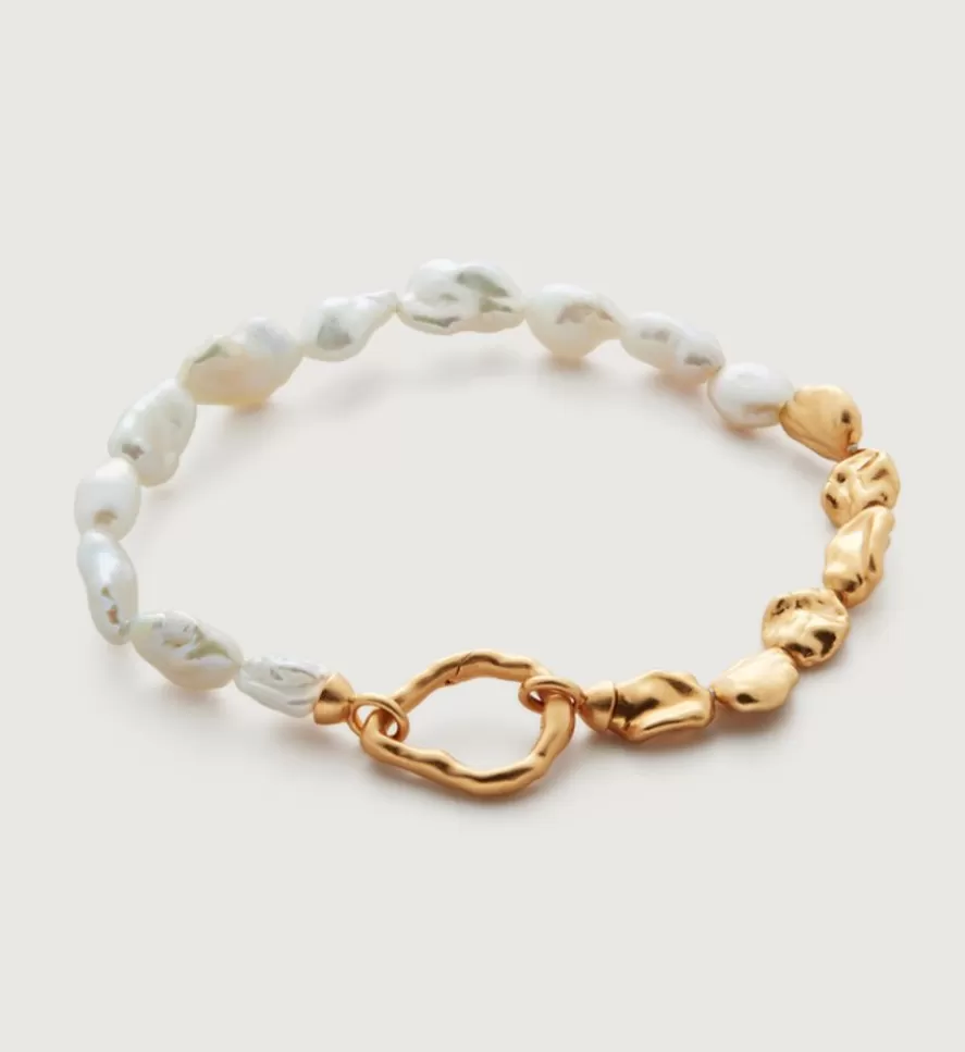 Monica Vinader Charm Bracelets | Keshi Pearl Bracelet