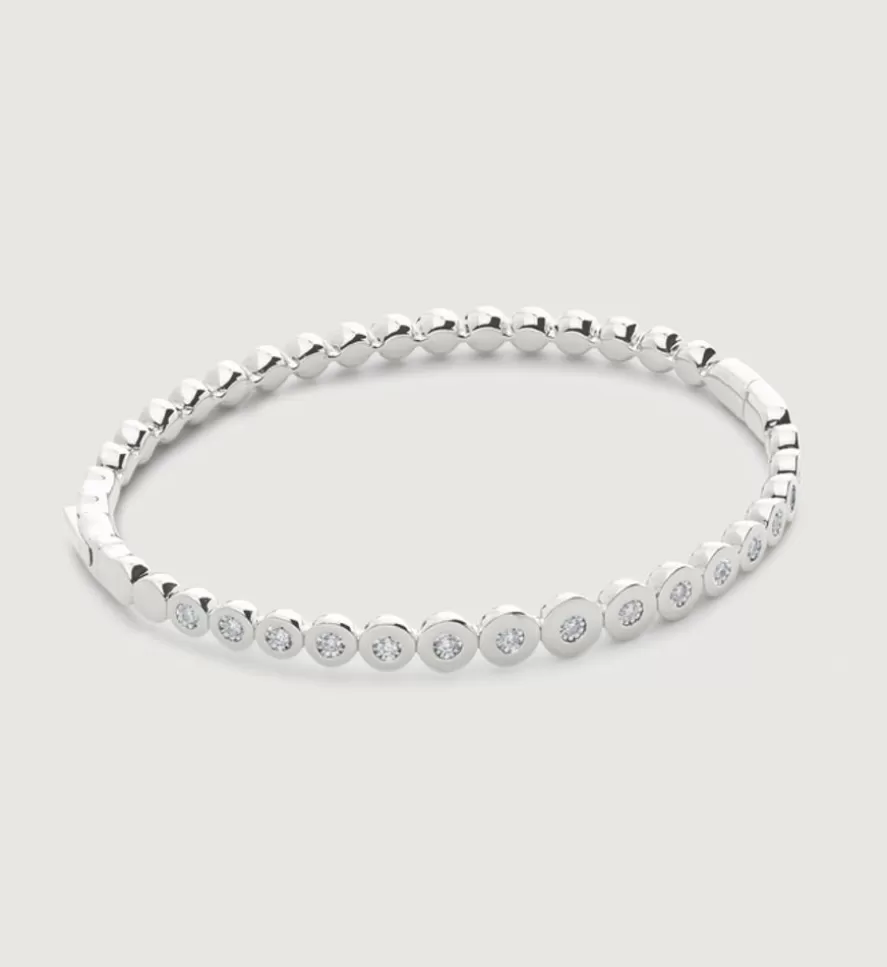 Monica Vinader Bangles & Cuffs | Lab Grown Diamond Graduated Bangle