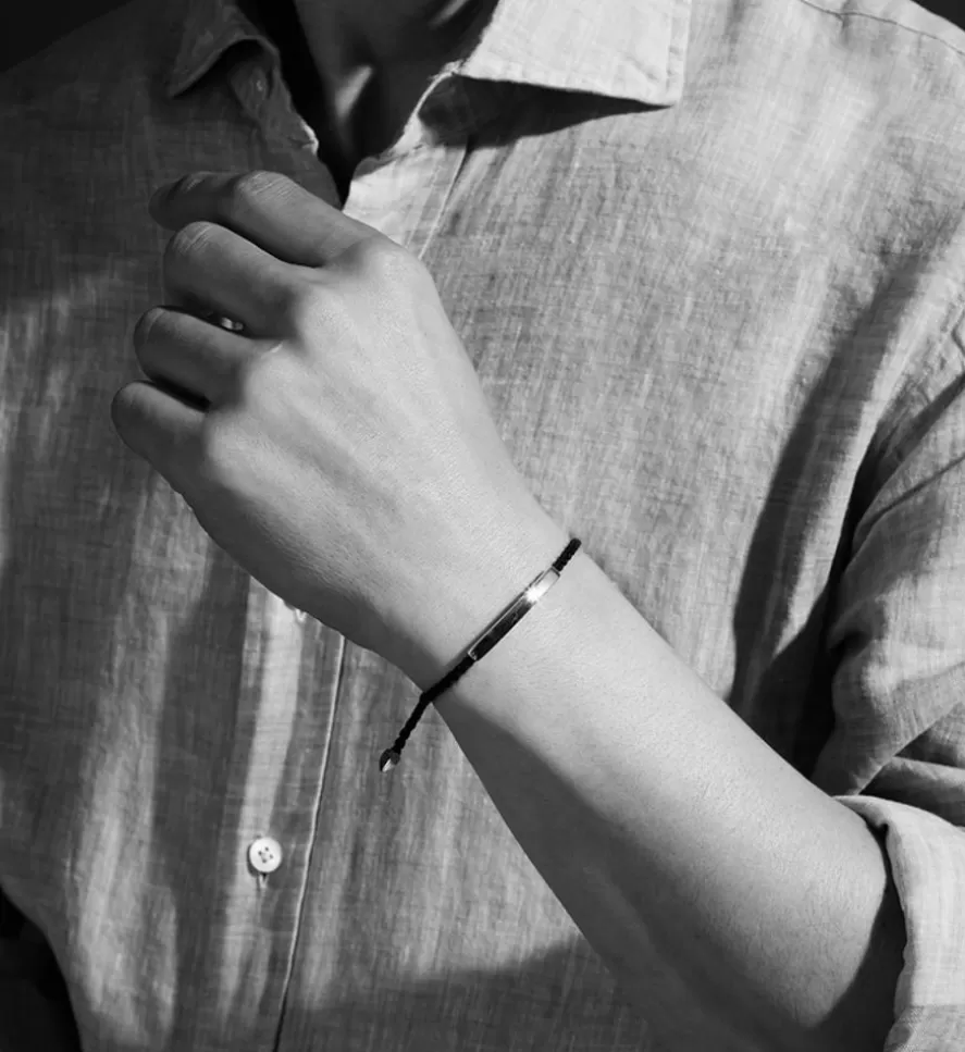 Monica Vinader Friendship Bracelets | Linear Men'S Friendship Bracelet