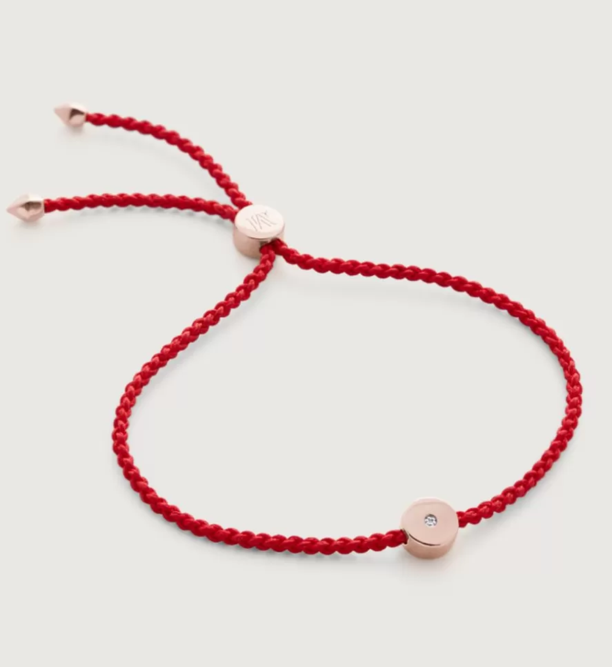 Monica Vinader Friendship Bracelets | Linear Solo Friendship Diamond Bracelet