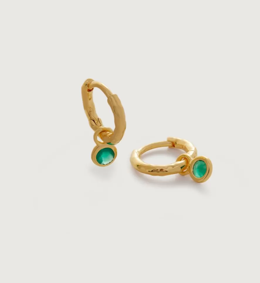 Monica Vinader Huggies | Mini Gem Huggie Earrings