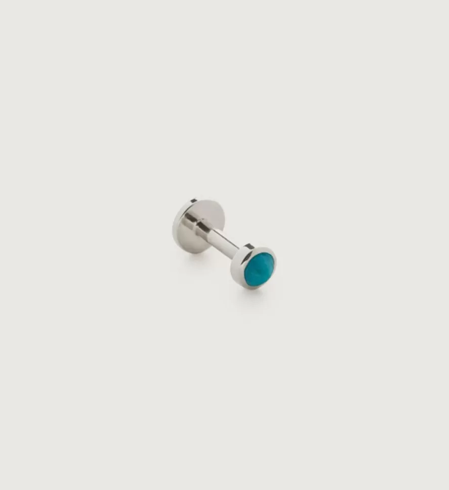 Monica Vinader Single Earrings | Mini Gem Single Labret Piercing Earring