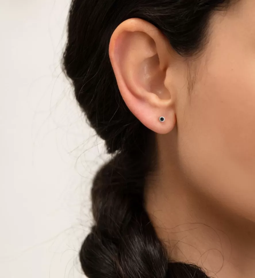 Monica Vinader Single Earrings | Mini Gem Single Labret Piercing Earring