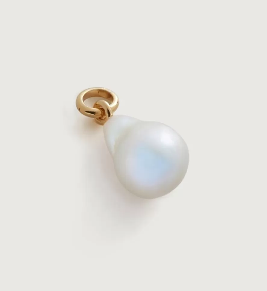 Monica Vinader Pendant Charms | Nura Baroque Pearl Pendant Charm