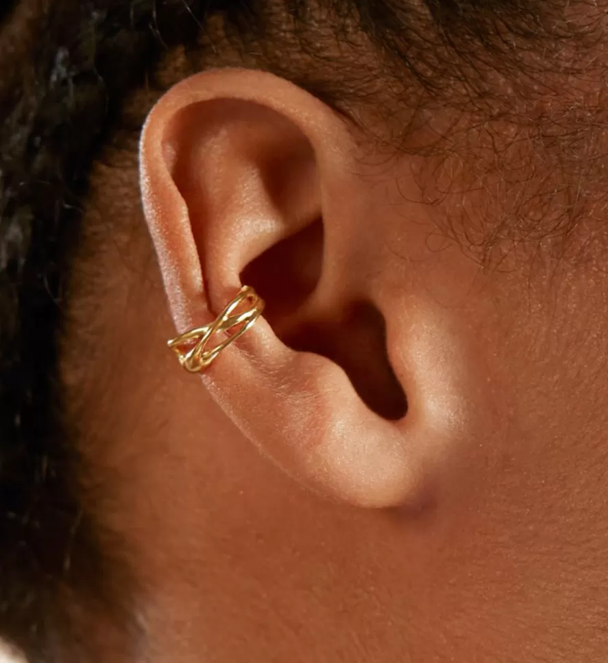 Monica Vinader Single Earrings | Nura Reef Ear Cuff