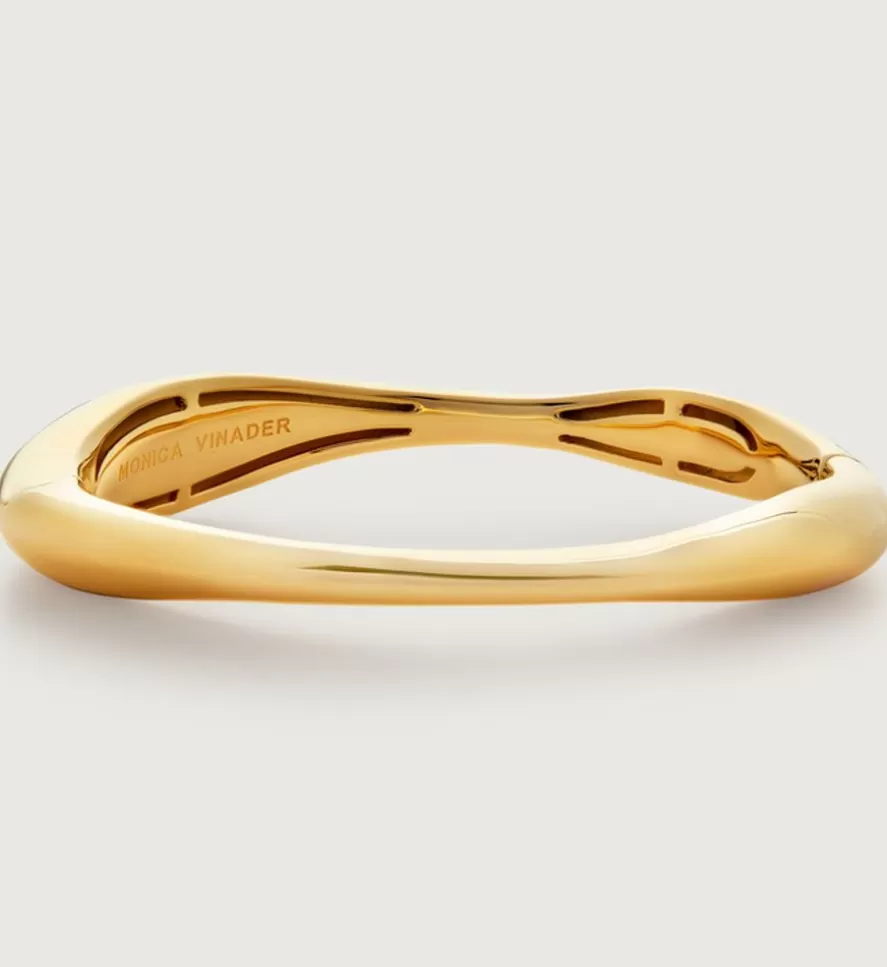 Monica Vinader Bangles & Cuffs | Nura Reef Wide Bangle