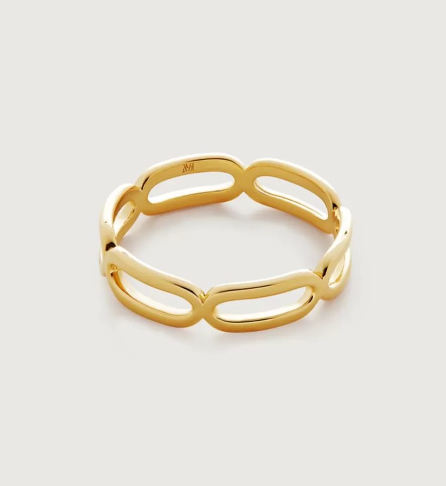 Monica Vinader Dainty Rings | Paperclip Stacking Ring