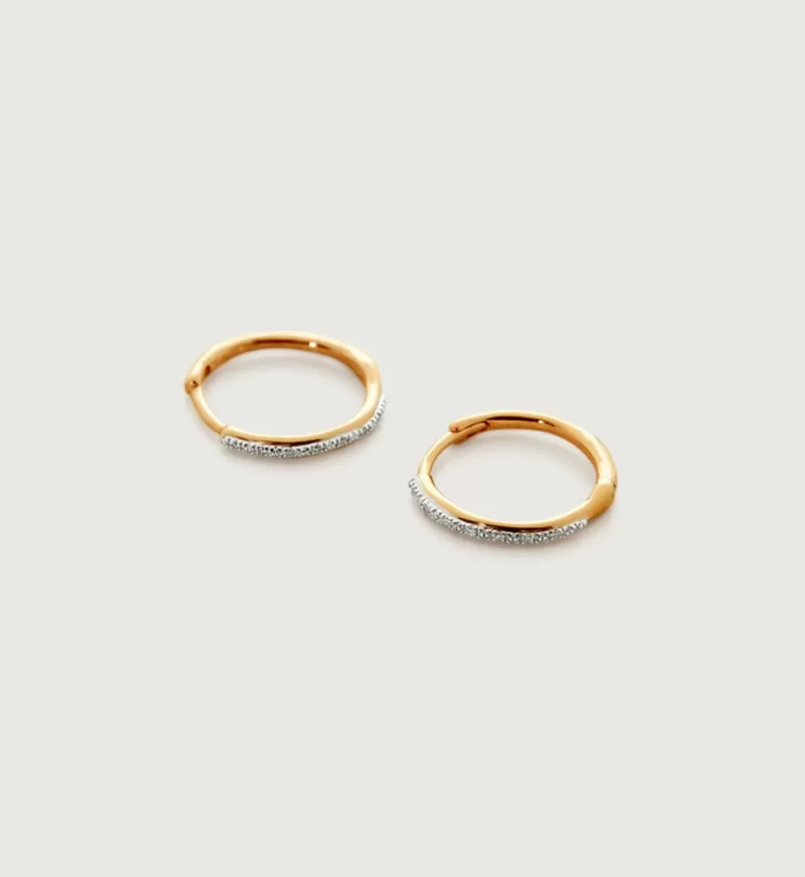 Monica Vinader Hoops | Riva Diamond Small Hoop Earrings