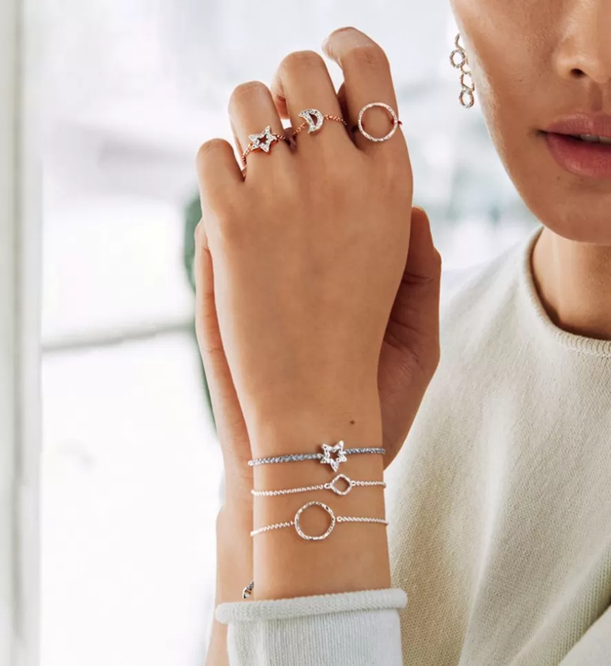 Monica Vinader Chain Bracelets | Riva Mini Kite Bracelet