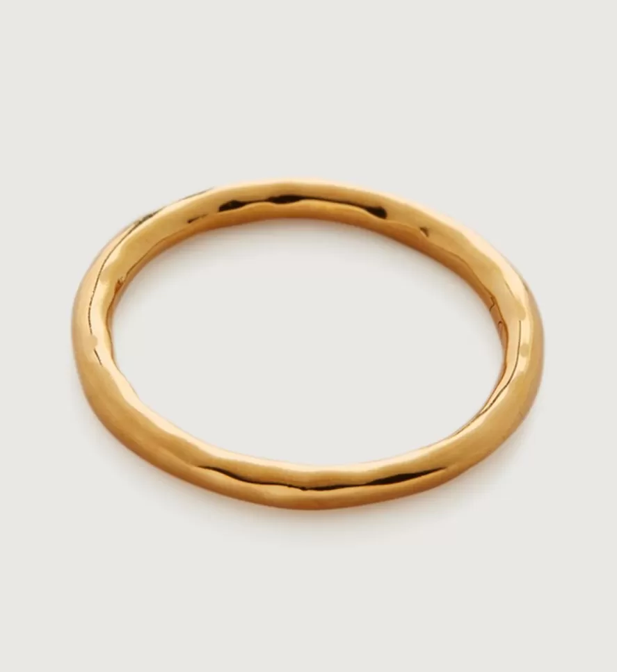 Monica Vinader Dainty Rings | Siren Hammered Ring