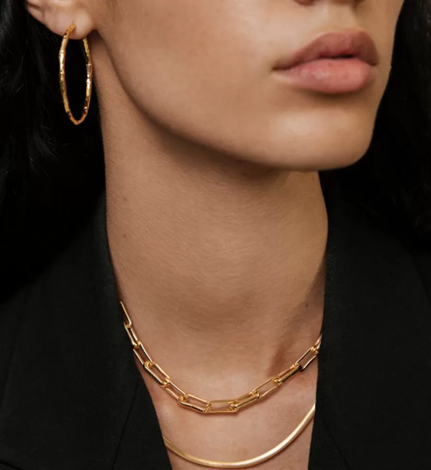 Monica Vinader Hoops | Siren Muse Large Hoop Earrings