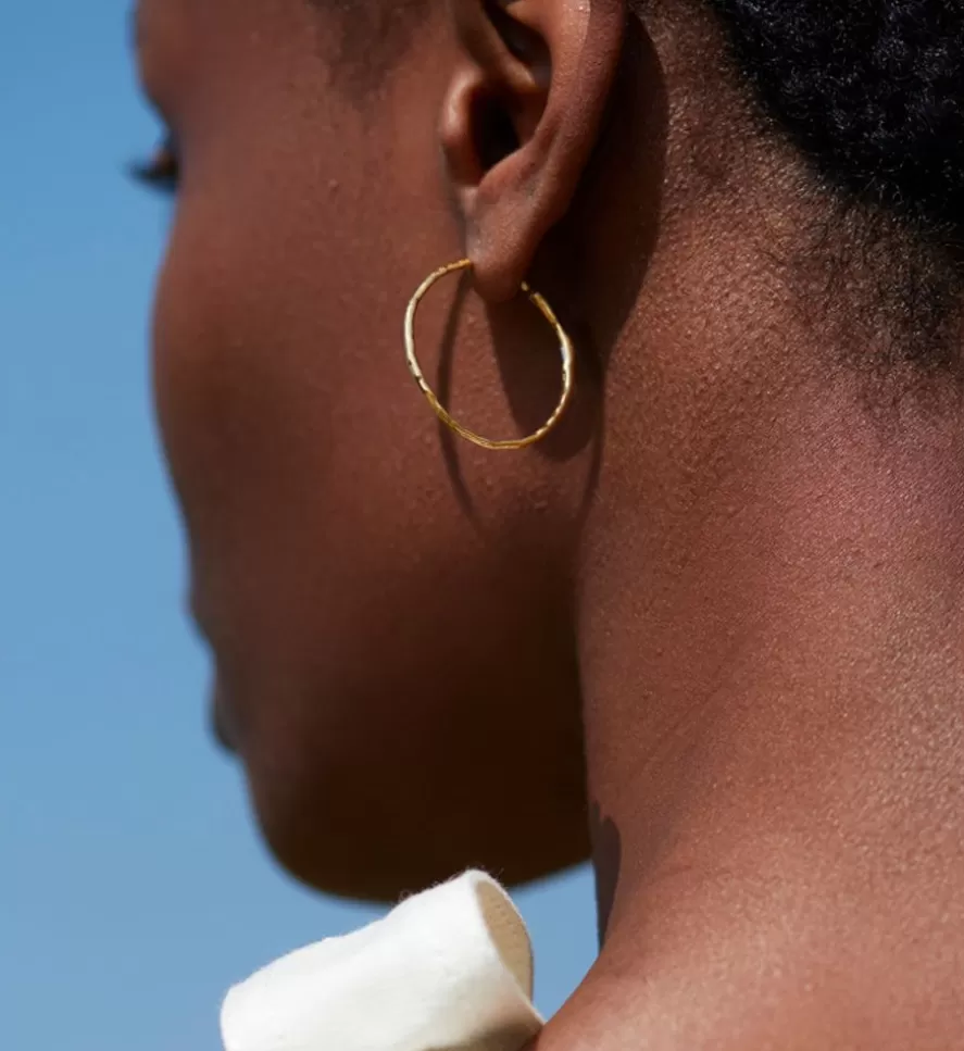 Monica Vinader Hoops | Siren Muse Medium Hoop Earrings