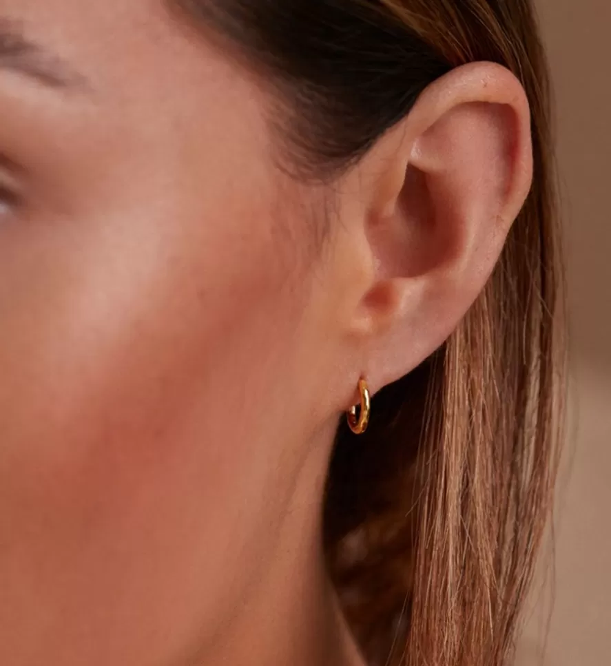 Monica Vinader Single Earrings | Siren Muse Single Mini Huggie Earring