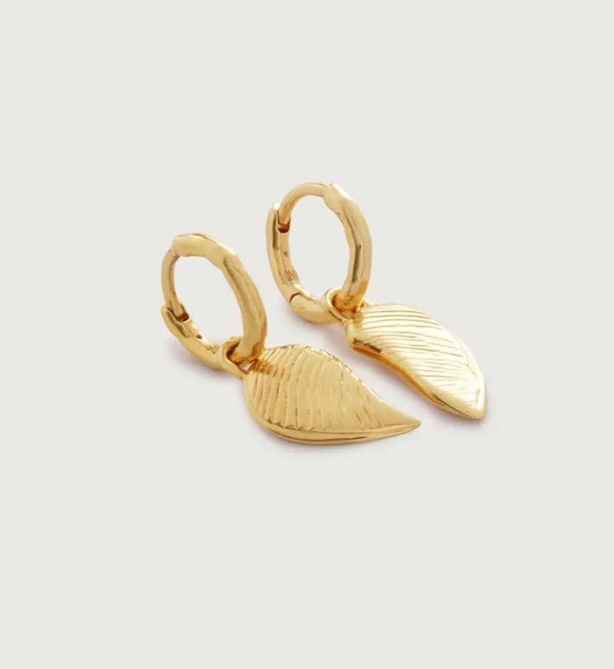 Monica Vinader Earring Charms | Siren Muse Wing Mini Huggie Earrings