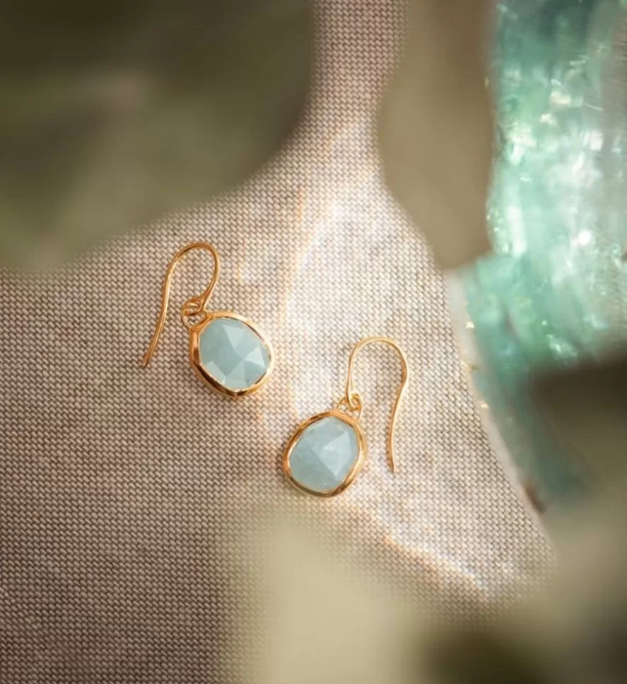 Monica Vinader Drop Earrings | Siren Wire Earrings