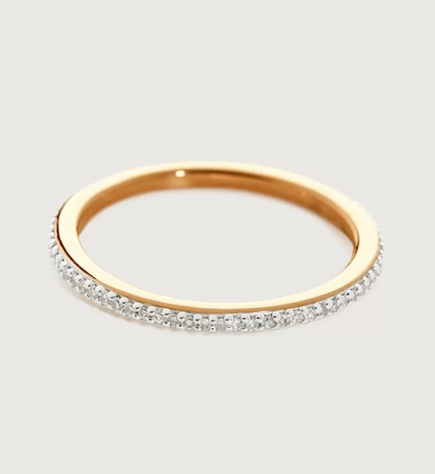 Monica Vinader Dainty Rings | Skinny Eternity Ring