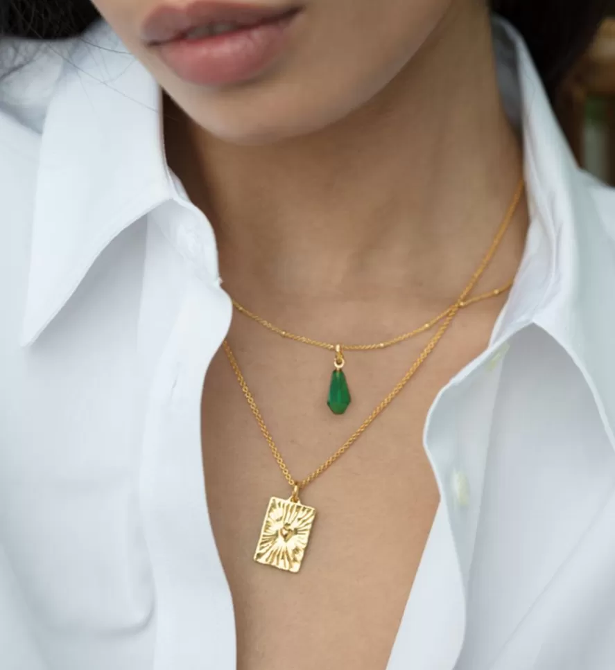 Monica Vinader Pendant Necklaces | Talisman Gemstone Necklace Set