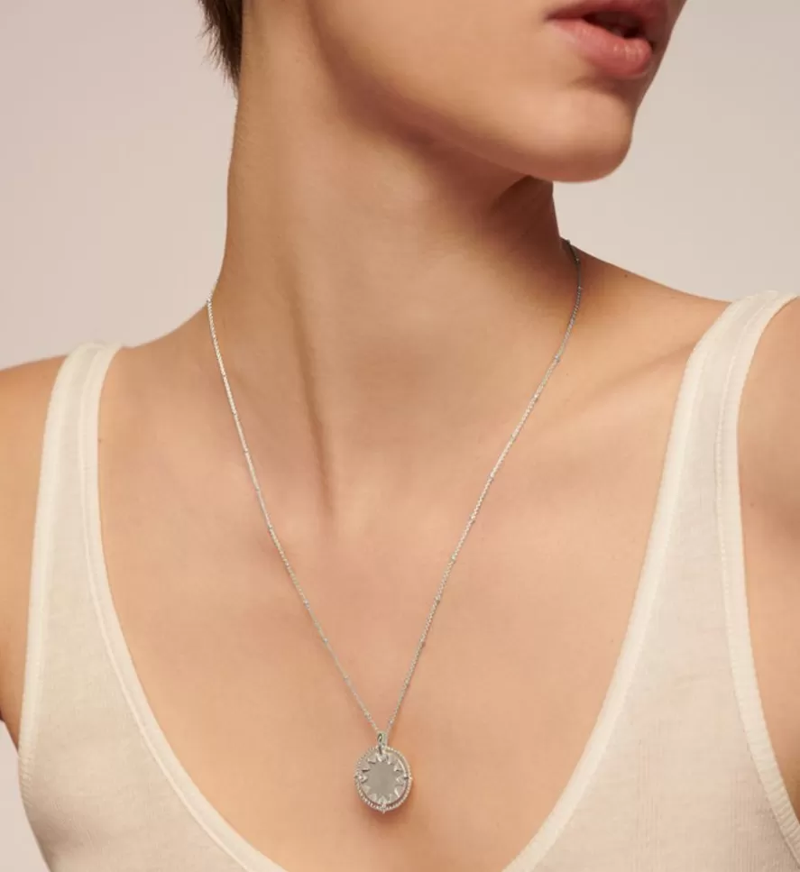 Monica Vinader Pendant Necklaces | Talisman Sun Chain Necklace