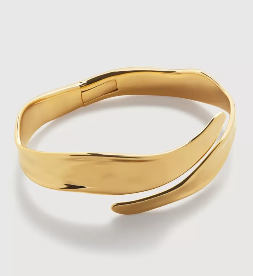 Monica Vinader Bangles & Cuffs | The Wave Wrap Cuff