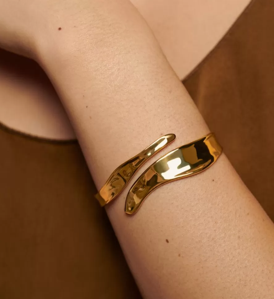 Monica Vinader Bangles & Cuffs | The Wave Wrap Cuff